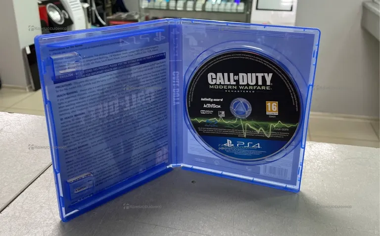 PS4. Call of Duty Modern Warfare Remastered