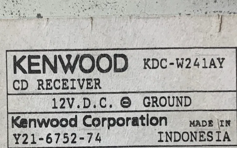 Автомагнитола Kenwood KDC-W241