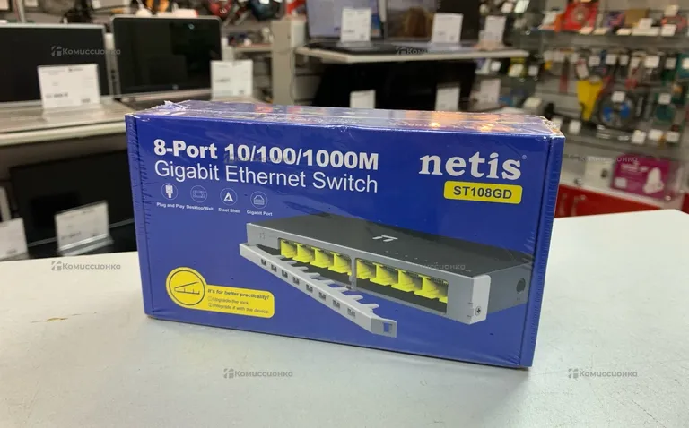Свитч Netis ST108GD (гигабитный)