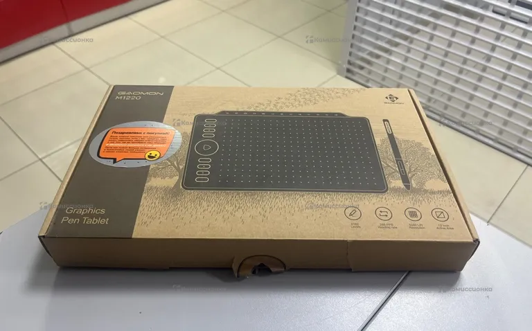 Планшет Gaomon Графический планшет GAOMON M1220