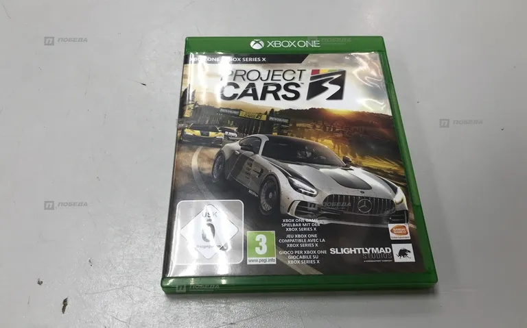 Xbox диск Project Cars3