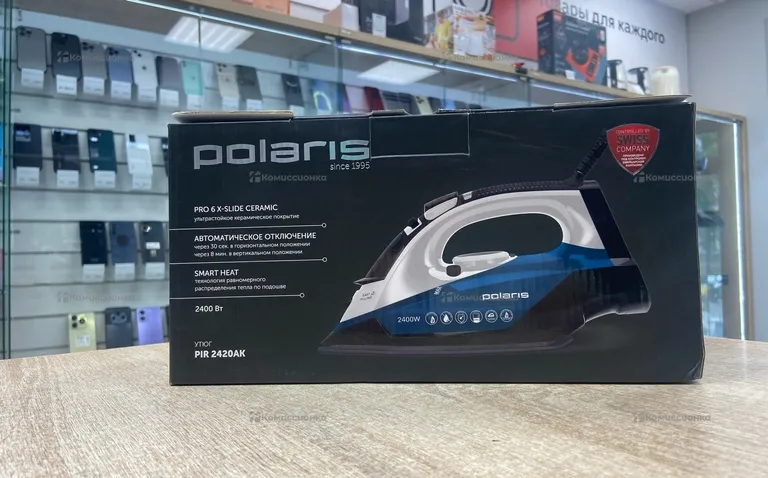 Утюг polaris since 1995.