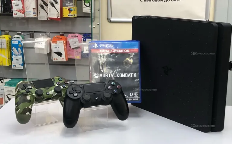 Приставка PS4. play station 4 slim 500gb