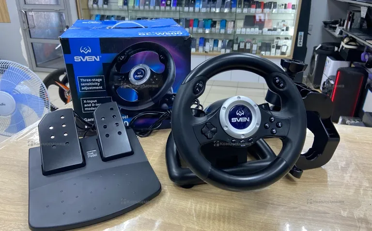 Игровой руль Sven GC-W500