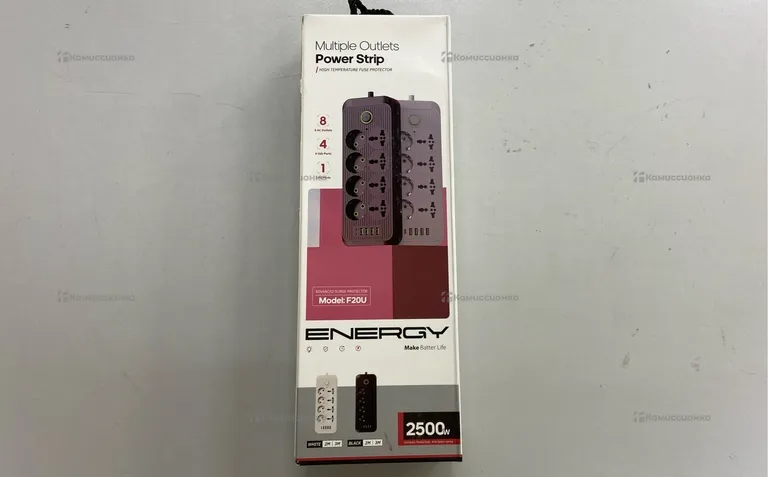 Удлинитель F20U 8р+USB