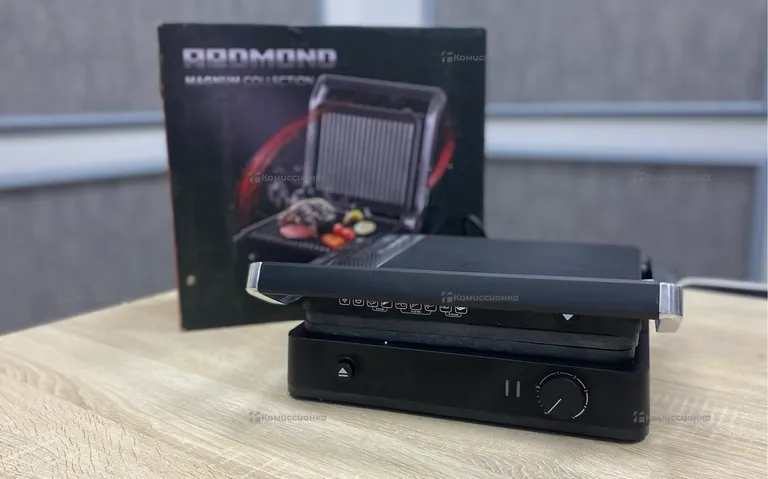 Гриль REDMOND SteakMaster RGM-M822, Черный/сталь (с)