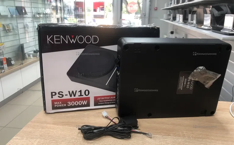Активный Сабвуфер под сиденье Kenwood PS-W10