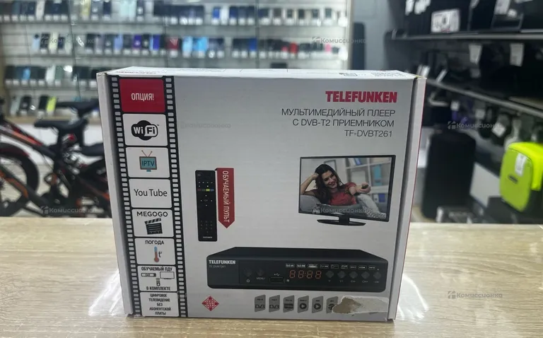 Цифровая ТВ приставка   Telefunken
