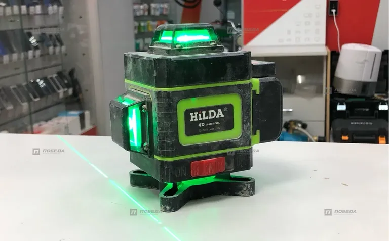 Лазерный уровень Hilda 4D laser level