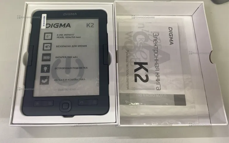 Электронная книга Digma K2