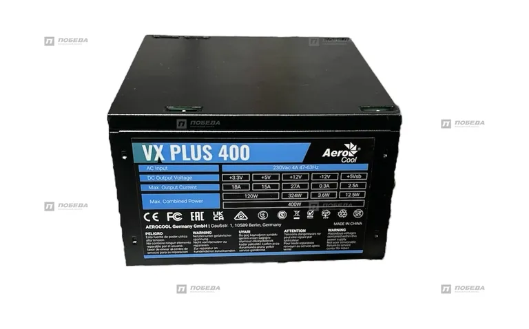 Блок Питания AeroCool vx plus 400