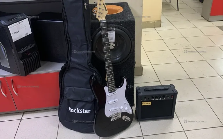 Электра гитара Rockstar  С комбиком