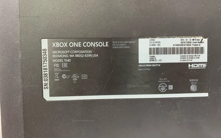 Приставка Xbox One 500Gb