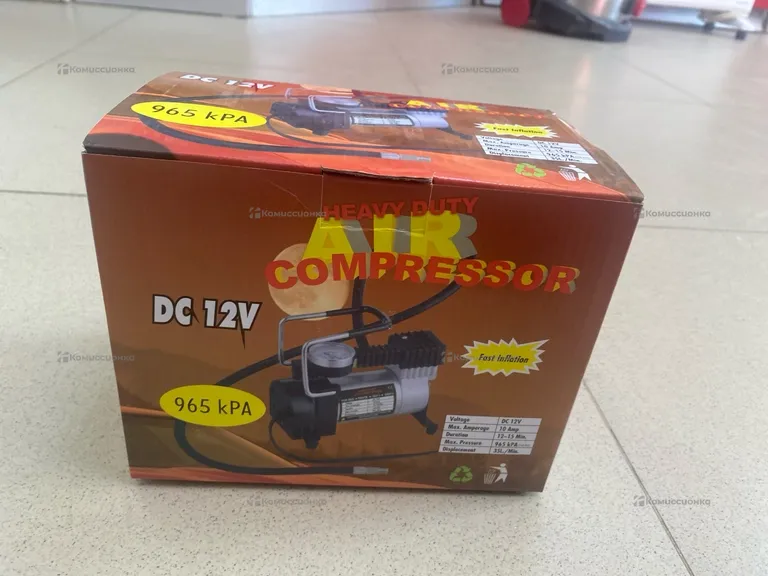 Компрессор автомобильный 12v