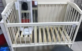 Купить Детская кроватка Красная Звезда Можга Кристина С619 продольный маятник без ящика б/у , в Энгельс Цена:3300рублей