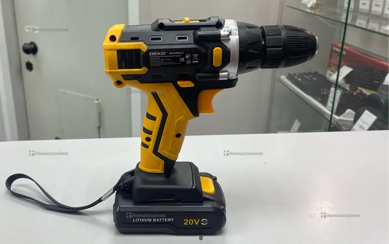 Шуруповерт DEKO DKCD20FU-Li 20V