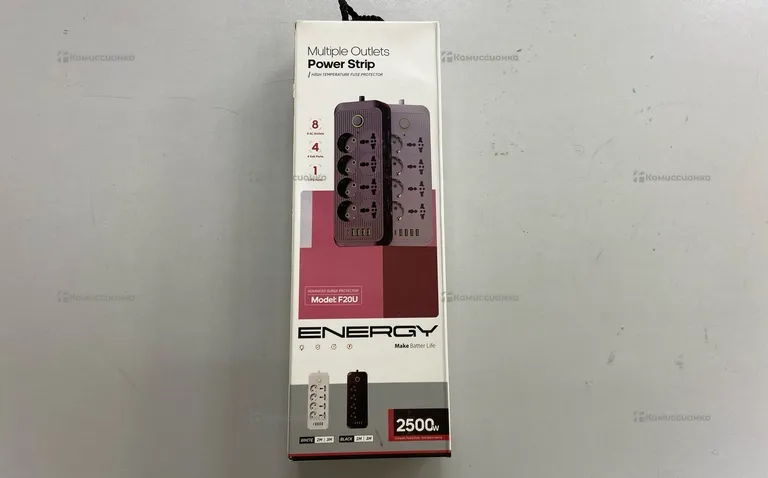 Удлинитель F20U 8р+USB