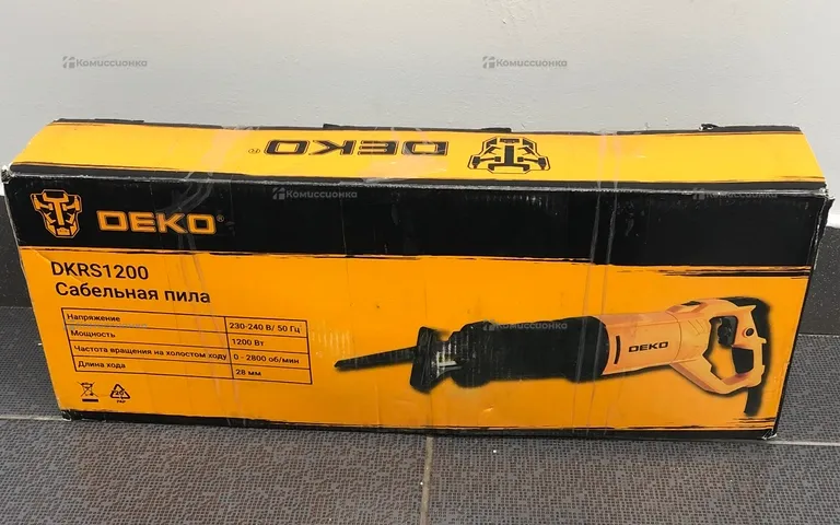 Сабельная пила DEKO DKRS1200 063-4195.