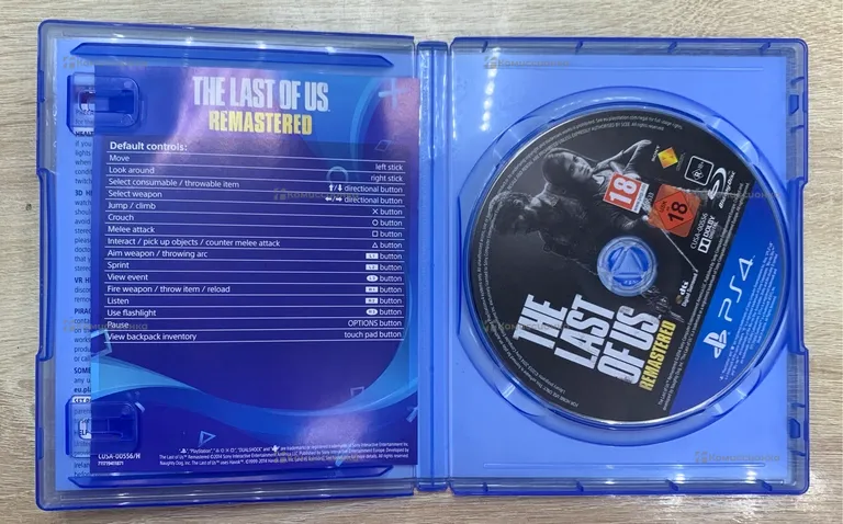 PS4. The Last of US Remastered