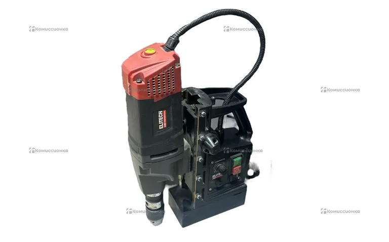 Дрель магнитная Elitech MCD 1635E