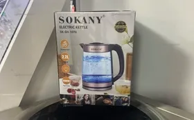 Купить Чайник электрический Sokany sh-1070 стекло б/у , в Тюмень Цена:1190рублей