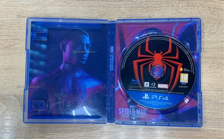 PS4. miles moralis spider man