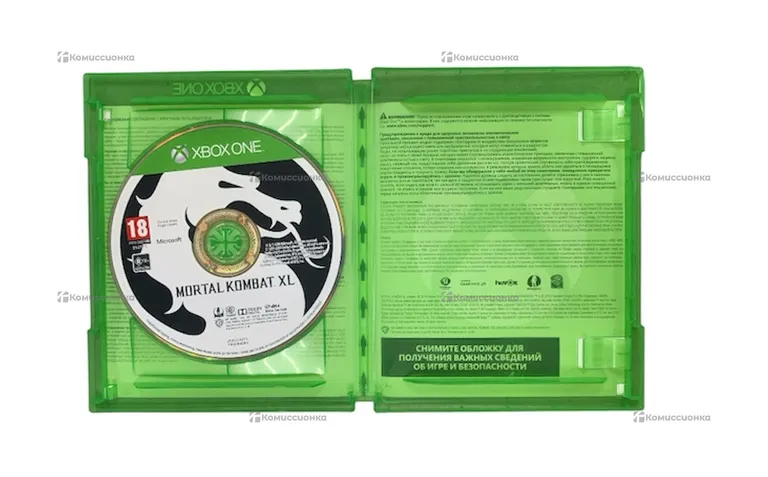 Xbox диск Mortal Kombat XL