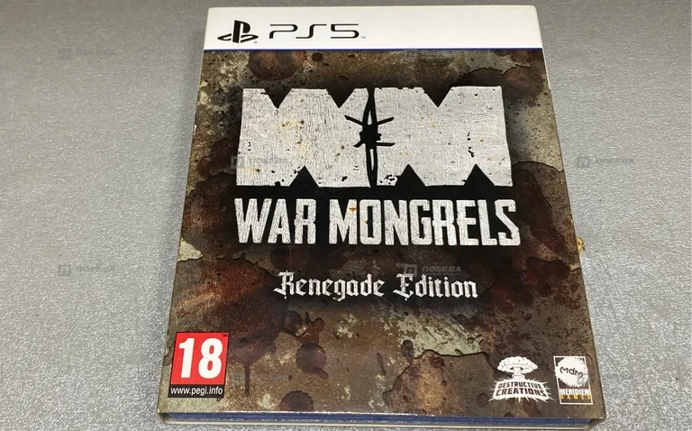 PS5 диск war mongrels