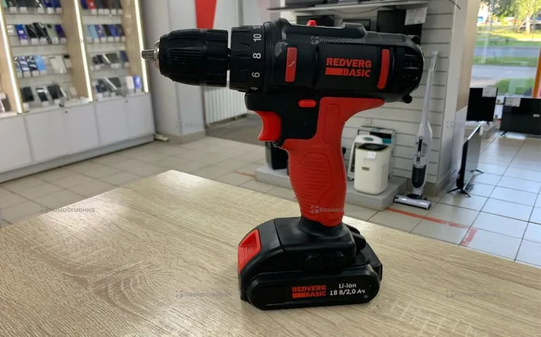 шуруповерт Redverg Basic sd18le/1-2